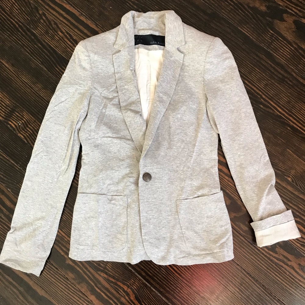 Zara Basic Cotton Blazer| Jacket -size XS